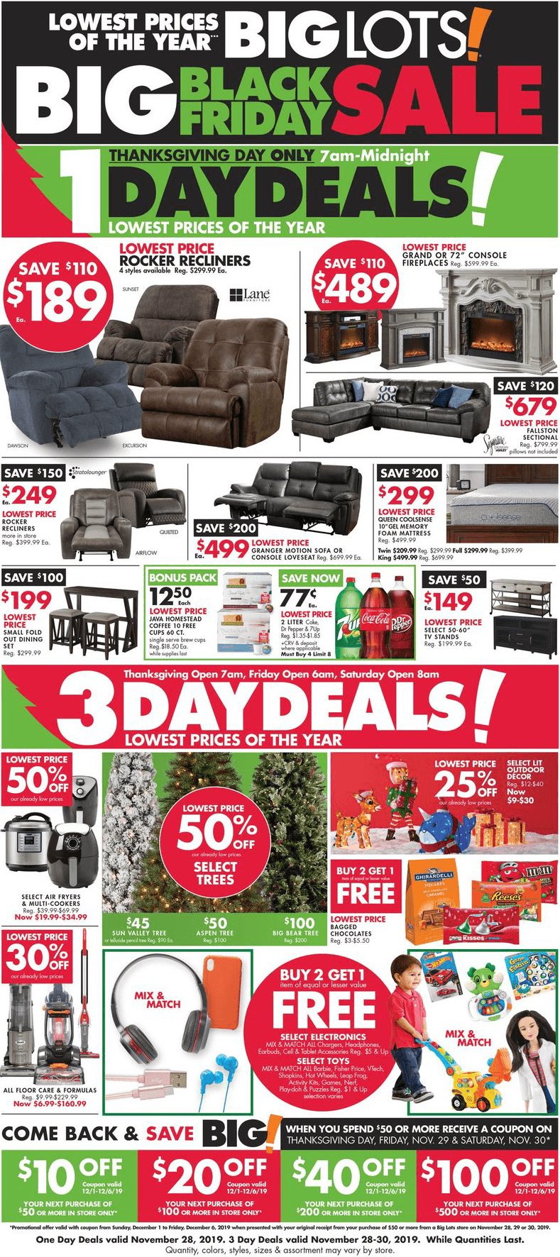 Big Lots Black Friday 2020 Ad