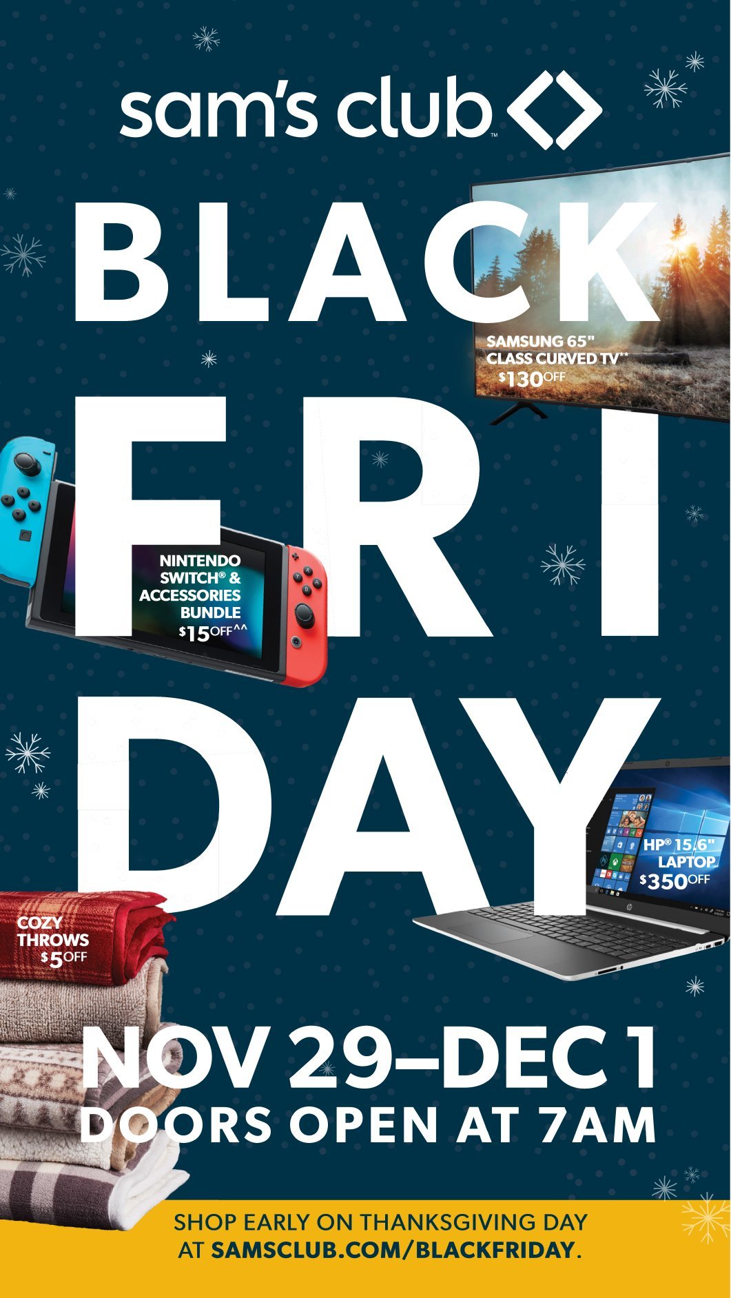 Sam&#39;s Club Black Friday 2019 Ad - 0