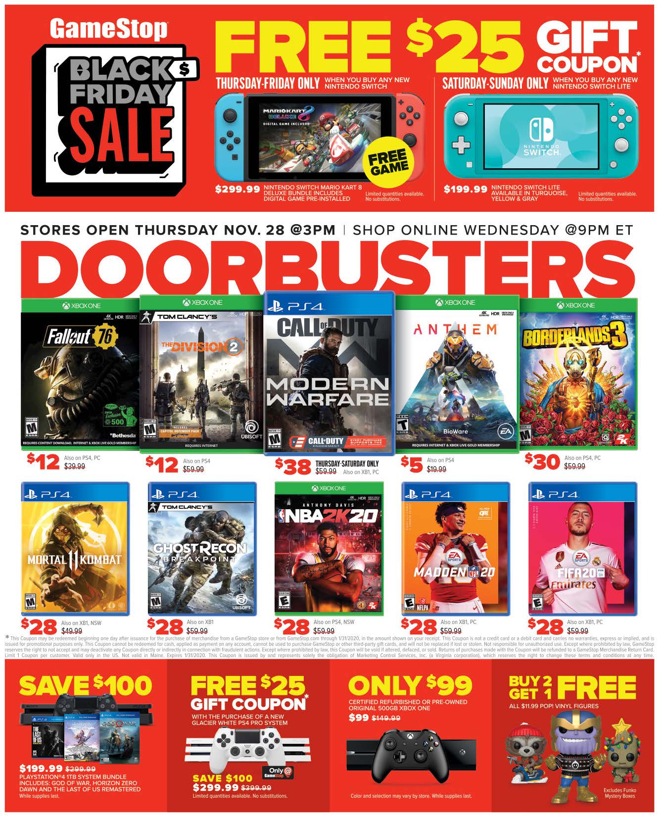 Gamestop Black Friday Ad Savings Com