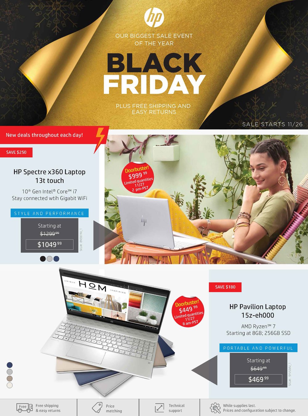 HP Black Friday 2021 Ad - Savings.com - When Black Friday Deals Start 2021