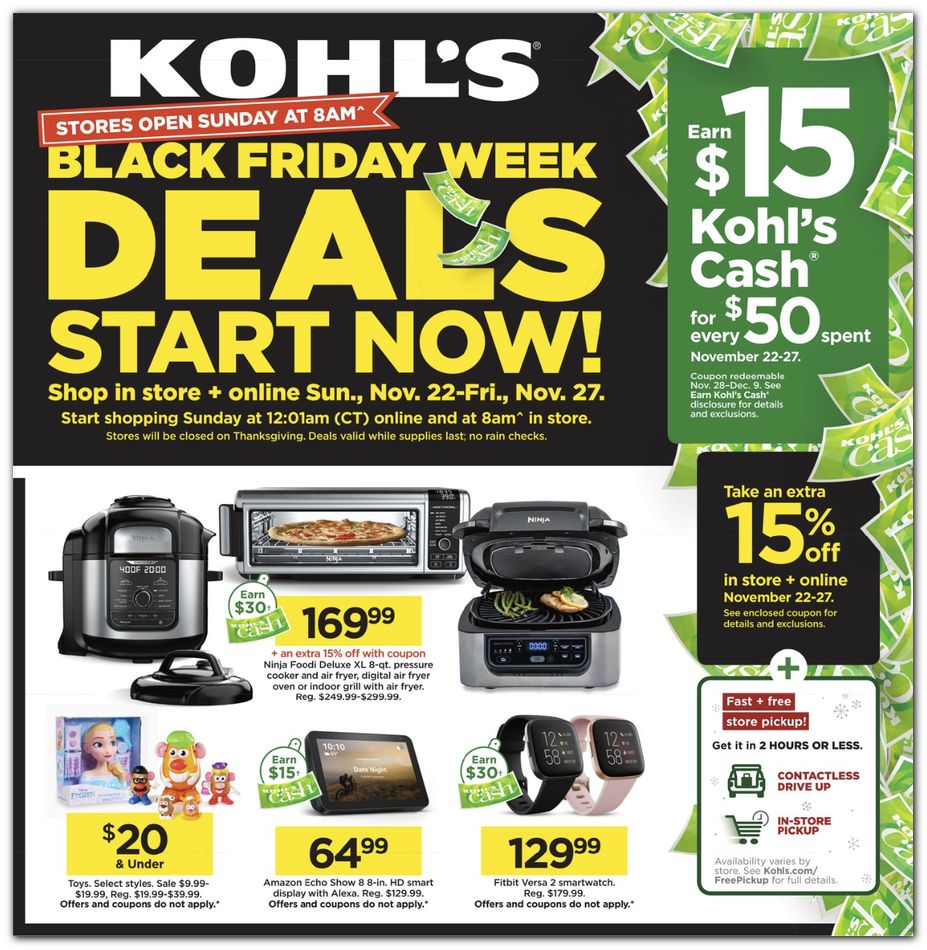 kohls ps4 pro black friday