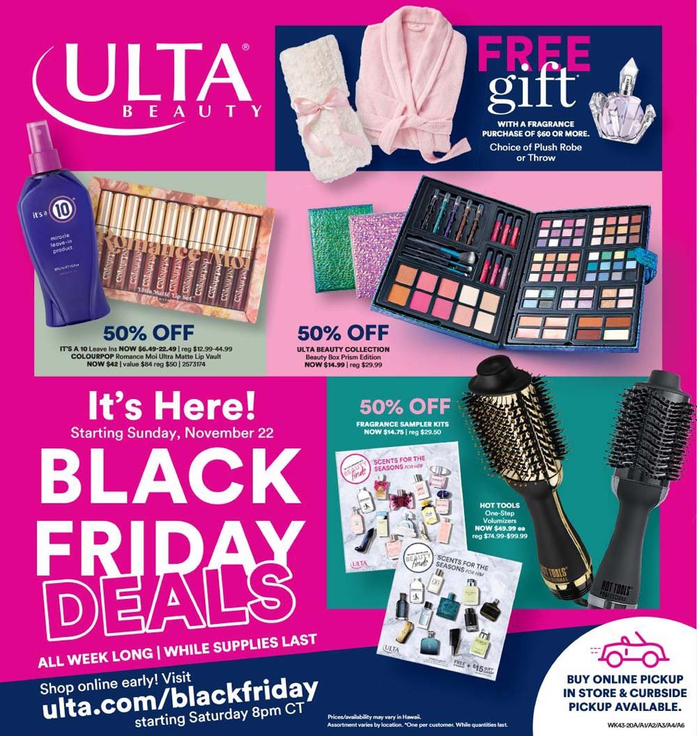 ULTA Black Friday 2021 Ad - Savings.com - What Is Anthropologie Black Friday 2021 Deals