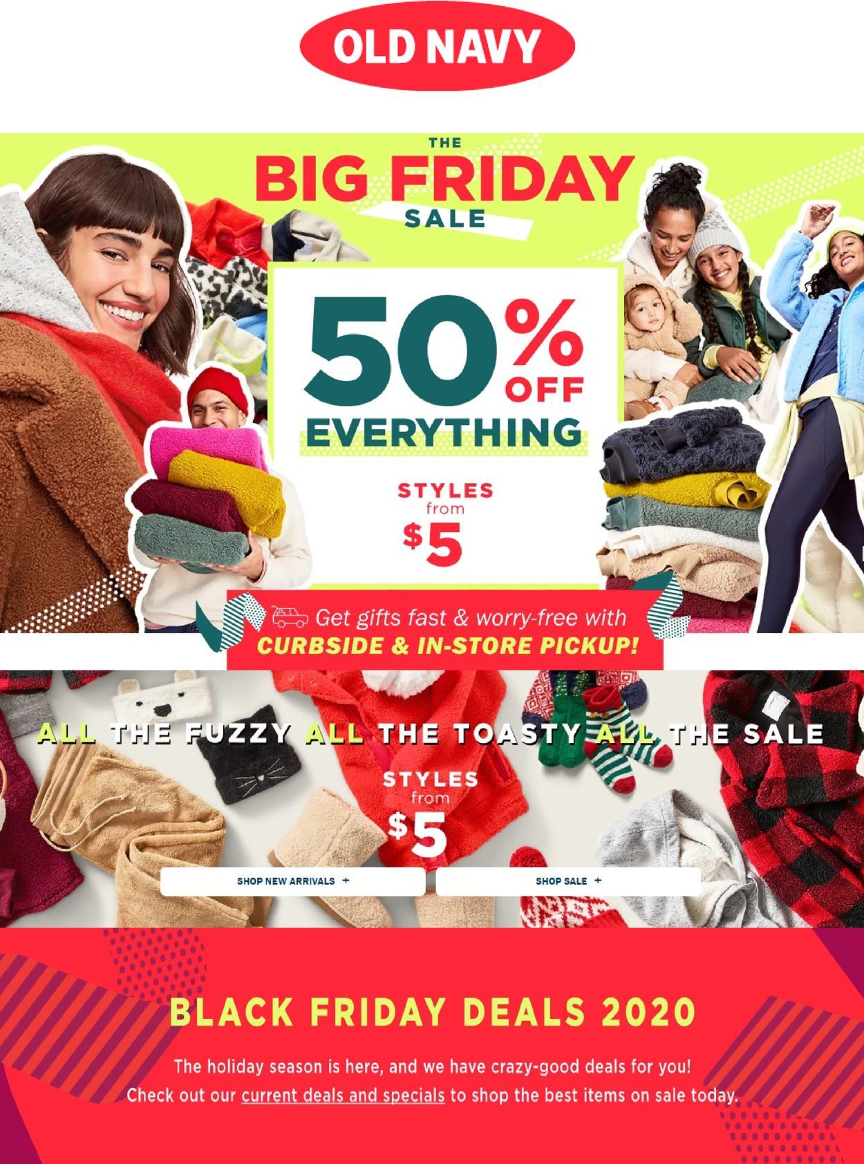 Old Navy Black Friday 2021 Ad - Savings.com